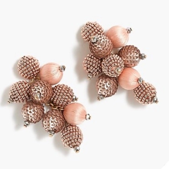 J. Crew Jewelry - J. Crew Cluster Statement Drop Earrings